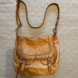 Tan Leather Crossbody